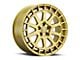 Black Rhino Boxer Gloss Gold Wheel; 17x8; 40mm Offset (84-01 Jeep Cherokee XJ)