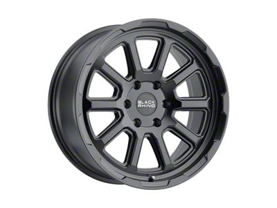 Black Rhino Chase Matte Black Wheel; 17x8; 10mm Offset (84-01 Jeep Cherokee XJ)