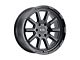 Black Rhino Chase Matte Black Wheel; 20x8.5; 10mm Offset (84-01 Jeep Cherokee XJ)