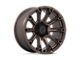 Black Rhino Diamondback Burnt Bronze Wheel; 17x9; 12mm Offset (84-01 Jeep Cherokee XJ)