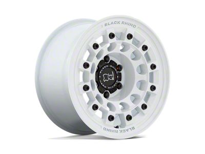 Black Rhino Fuji Gloss White Wheel; 17x8; 20mm Offset (84-01 Jeep Cherokee XJ)