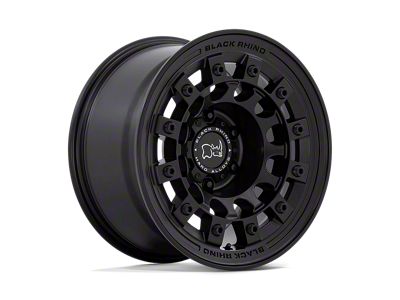 Black Rhino Fuji Matte Black Wheel; 17x8; 30mm Offset (84-01 Jeep Cherokee XJ)