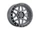 Black Rhino Kelso Battleship Gray with Black Ring Wheel; 17x9; -18mm Offset (84-01 Jeep Cherokee XJ)