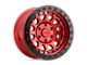 Black Rhino Primm Beadlock Candy Red with Black Bolts Wheel; 17x8.5; -38mm Offset (84-01 Jeep Cherokee XJ)