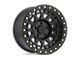 Black Rhino Primm Matte Black with Brass Bolts Wheel; 17x9; -18mm Offset (84-01 Jeep Cherokee XJ)