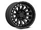 Black Rhino Raid Matte Black Wheel; 17x8.5; -18mm Offset (84-01 Jeep Cherokee XJ)