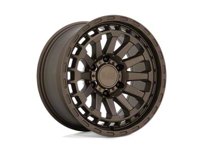 Black Rhino Raid Matte Bronze Wheel; 17x8.5; -18mm Offset (84-01 Jeep Cherokee XJ)