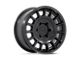 Black Rhino Voll Matte Black Wheel; 17x8.5; 25mm Offset (84-01 Jeep Cherokee XJ)