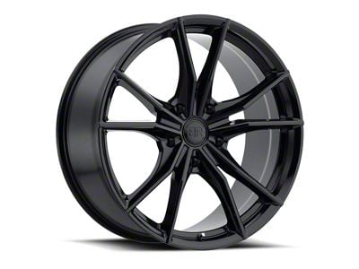 Black Rhino Zion Gloss Black Wheel; 18x8.5; 35mm Offset (84-01 Jeep Cherokee XJ)