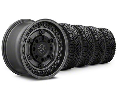 17x9 Black Rhino Armory & 37in BF Goodrich All-Terrain T/A KO Tire Package (20-25 Jeep Gladiator JT)