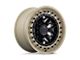 Black Rhino Alpha Matte Black with Sand Lip Wheel; 18x9 (20-24 Jeep Gladiator JT)