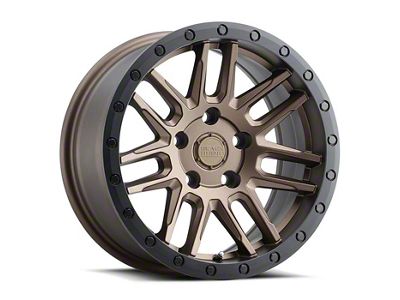 Black Rhino Arches Matte Bronze with Black Bolts Wheel; 17x8; 30mm Offset (20-24 Jeep Gladiator JT)