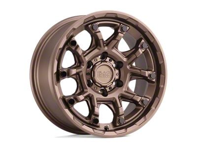 Black Rhino Ark Bronze with Gloss Black Bolts Wheel; 17x8.5; -18mm Offset (20-24 Jeep Gladiator JT)