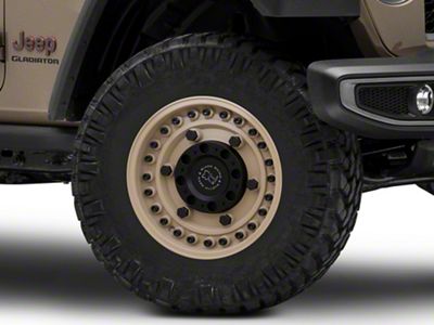 Black Rhino Armory Desert Sand Wheel; 17x9.5; -18mm Offset (20-24 Jeep Gladiator JT)