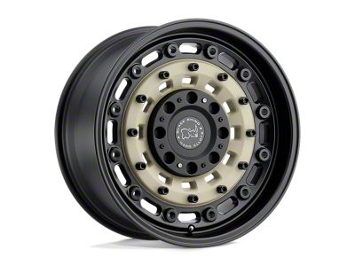 Black Rhino Arsenal Sand On Black Wheel; 20x9.5; 0mm Offset (20-24 Jeep Gladiator JT)