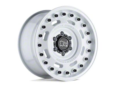 Black Rhino Axle Gloss White Wheel; 20x9.5; -18mm Offset (20-24 Jeep Gladiator JT)