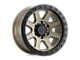 Black Rhino Baker Matte Bronze with Black Ring Wheel; 17x8.5 (20-24 Jeep Gladiator JT)