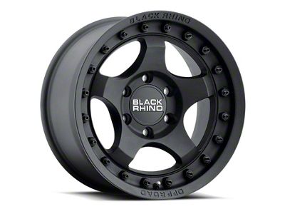 Black Rhino Bantam Textured Black Wheel; 17x8.5 (20-24 Jeep Gladiator JT)