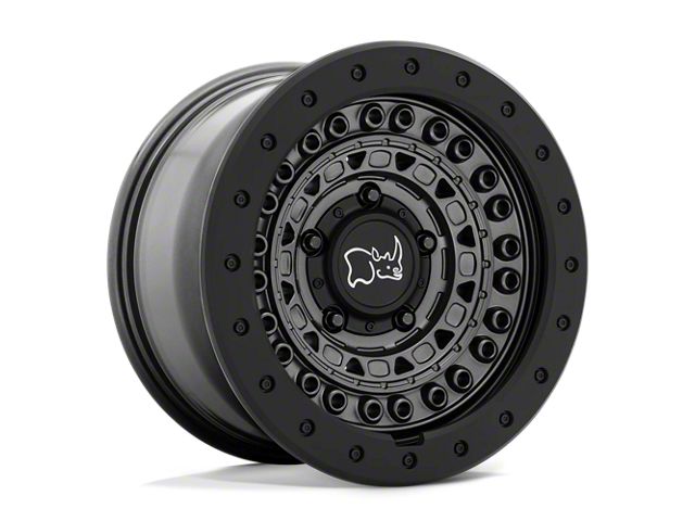 Black Rhino Barricade Gunblack with Black Rock Guard Wheel; 17x8.5 (20-24 Jeep Gladiator JT)