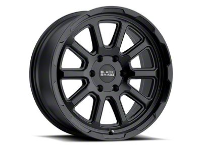 Black Rhino Chase Matte Black Wheel; 17x9.5; -18mm Offset (20-24 Jeep Gladiator JT)