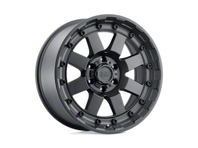 Black Rhino Cleghorn Matte Black Wheel; 20x9 (20-24 Jeep Gladiator JT)