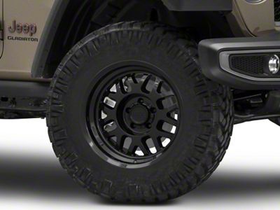 Black Rhino Delta Gloss Black Wheel; 18x9.5; 2mm Offset (20-24 Jeep Gladiator JT)