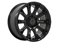 Black Rhino Diamondback Matte Black Wheel; 18x9; -12mm Offset (20-24 Jeep Gladiator JT)