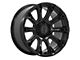 Black Rhino Diamondback Matte Black Wheel; 18x9; -12mm Offset (20-24 Jeep Gladiator JT)