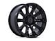 Black Rhino Diamondback Matte Black Wheel; 20x9; 12mm Offset (20-24 Jeep Gladiator JT)