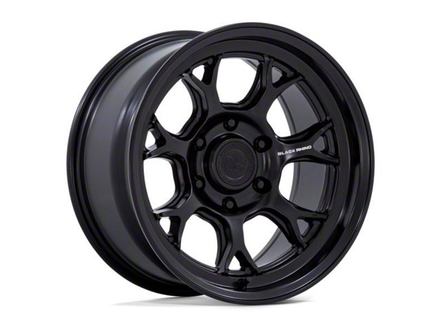 Black Rhino Etosha Matte Black Wheel; 17x8.5 (20-24 Jeep Gladiator JT)