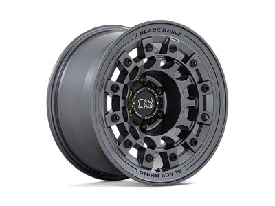 Black Rhino Fuji Matte Gunmetal Wheel; 17x8 (20-24 Jeep Gladiator JT)