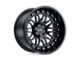 Black Rhino Fury Gloss Black Wheel; 18x9.5 (20-24 Jeep Gladiator JT)