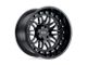 Black Rhino Fury Gloss Black Wheel; 20x9.5 (20-24 Jeep Gladiator JT)