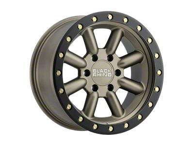 Black Rhino Hachi Bronze Wheel; 17x8.5; -10mm Offset (20-24 Jeep Gladiator JT)