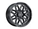 Black Rhino Hollister Gloss Black Milled Wheel; 18x9.5 (20-24 Jeep Gladiator JT)