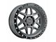 Black Rhino Kelso Battleship Gray with Black Ring Wheel; 20x9; 0mm Offset (20-24 Jeep Gladiator JT)