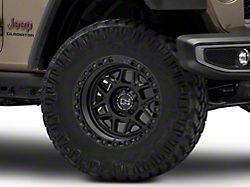 Black Rhino Kelso Matte Black Wheel; 17x9; -18mm Offset (20-24 Jeep Gladiator JT)