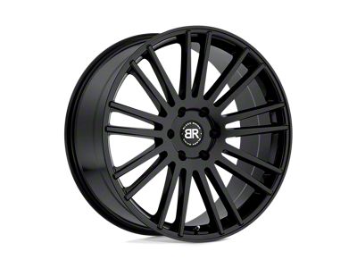 Black Rhino Kruger Gloss Black Wheel; 22x9.5; 30mm Offset (20-24 Jeep Gladiator JT)