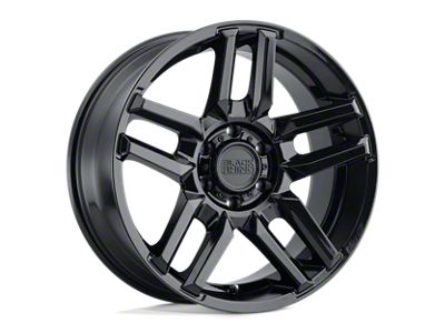 Black Rhino Mesa Gloss Black Wheel; 20x9; 2mm Offset (20-24 Jeep Gladiator JT)