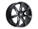 Black Rhino Mozambique Gloss Black Milled Wheel; 22x9.5 (20-24 Jeep Gladiator JT)