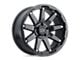 Black Rhino Oceano Gloss Gun Black with Stainless Bolts Wheel; 17x9.5 (20-24 Jeep Gladiator JT)