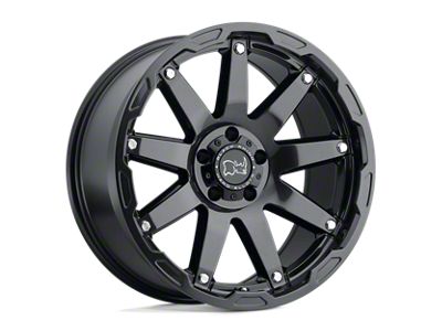 Black Rhino Oceano Gloss Gun Black with Stainless Bolts Wheel; 20x12; -44mm Offset (20-24 Jeep Gladiator JT)