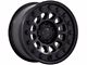 Black Rhino Outback Matte Black Wheel; 17x8.5 (20-24 Jeep Gladiator JT)