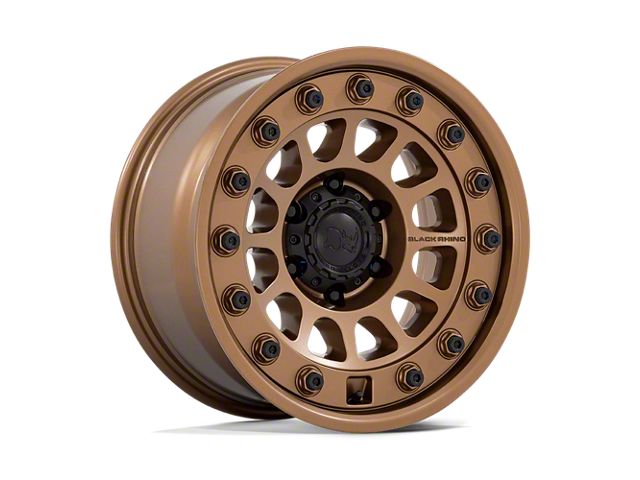 Black Rhino Outback Matte Bronze Wheel; 18x8 (20-24 Jeep Gladiator JT)