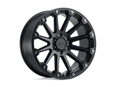 Black Rhino Pinnacle Semi Gloss Black with Gunmetal Bolts Wheel; 18x9; 2mm Offset (20-24 Jeep Gladiator JT)