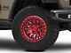 Black Rhino Primm Candy Red Wheel; 17x9; 0mm Offset (20-25 Jeep Gladiator JT)