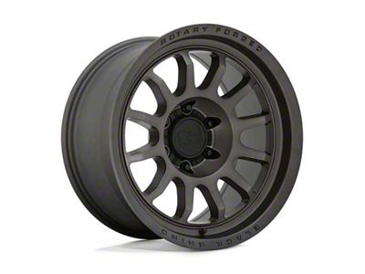 Black Rhino Rapid Matte Brushed Gunmetal Wheel; 17x9.5; -18mm Offset (20-24 Jeep Gladiator JT)