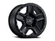 Black Rhino Ravine Matte Black Wheel; 17x8.5; 35mm Offset (20-24 Jeep Gladiator JT)