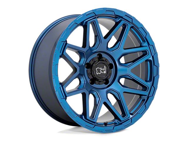 Black Rhino Shockwave Gloss Midnight Blue Wheel; 20x9.5 (20-24 Jeep Gladiator JT)