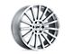 Black Rhino Spear Silver with Mirror Cut Edge Wheel; 20x9 (20-24 Jeep Gladiator JT)